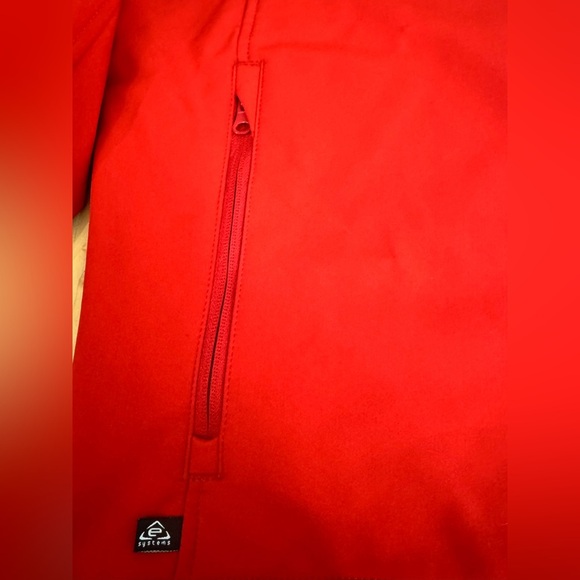 Men’s NHL Carolina Hurricanes Red Logo Full Zip Warm Front Pouch Jacket size L - Picture 5 of 13